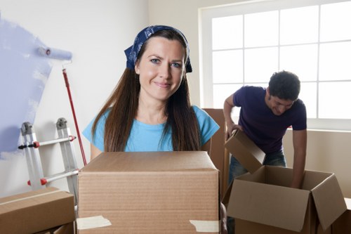 Careful moving help for a residential property in Belsize Park