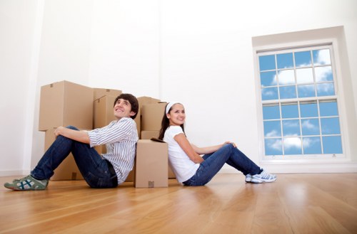 Service review process for a man with a van company