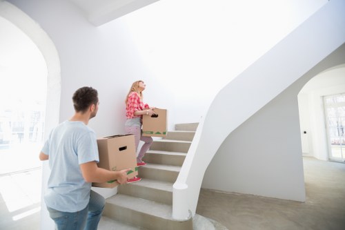 Planned commercial move with furniture and office equipment in North West London