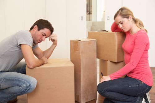 Moving checklist and packing supplies for a Belsize Park home move